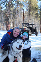 Family on a dog sled adventure reminds us of an efficient sales team. 